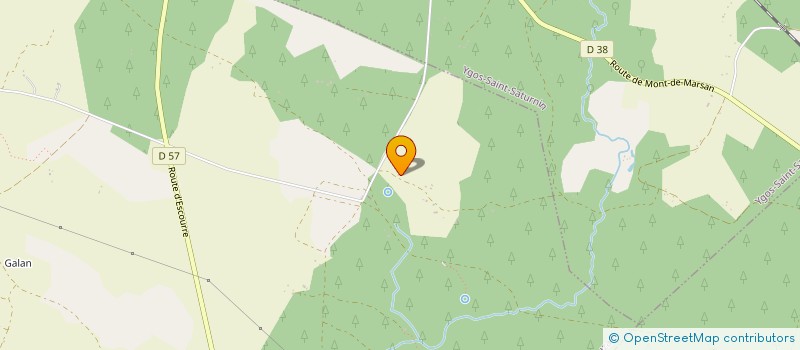 localisation de l'entreprise BALLANDE CASTEJA CALMETTES  ARENGOSSE