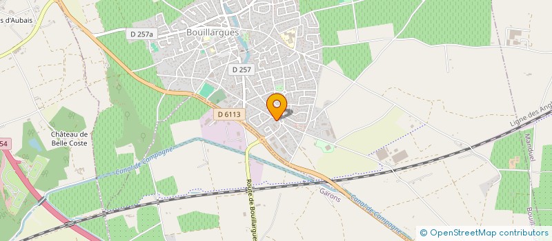 localisation de l'entreprise BALLANDLAVPRO à BOUILLARGUES