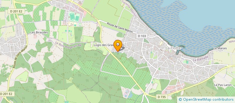 localisation de l'entreprise BALLANIGANNE  LA FLOTTE