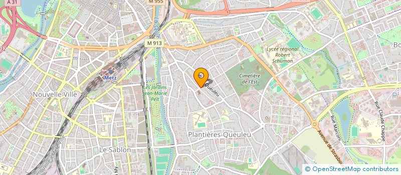 localisation de l'entreprise BALLANPE  METZ