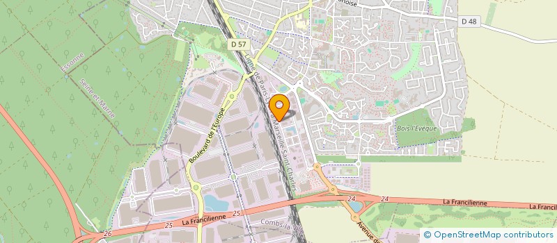 localisation de l'entreprise BALLARD ET CIE  LIEUSAINT