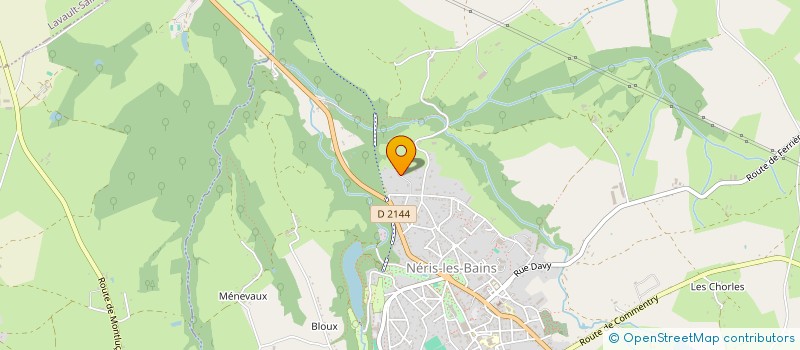 localisation de l'entreprise BALLARIN  NERIS-LES-BAINS