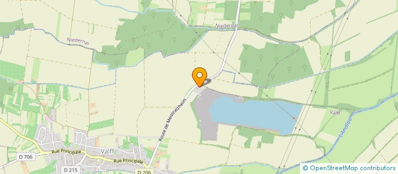 localisation de l'entreprise BALLASTIERES HELMBACHER  VALFF