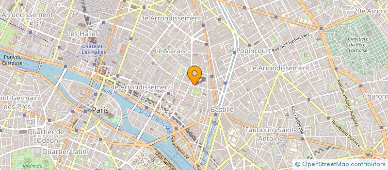 localisation de l'entreprise BALLAUFF à PARIS