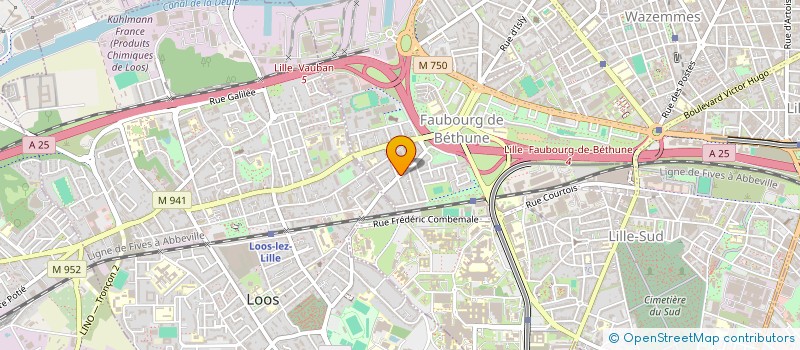 localisation de l'entreprise BALLE POPULAIRE à LILLE