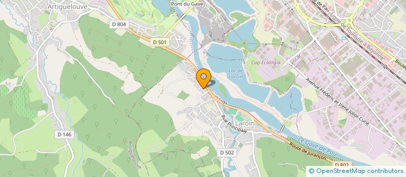 localisation de l'entreprise BALLERINA  LAROIN