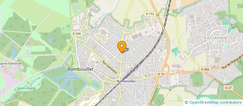 localisation de l'entreprise BALLERINES ET COMPAGNIE à RAMBOUILLET