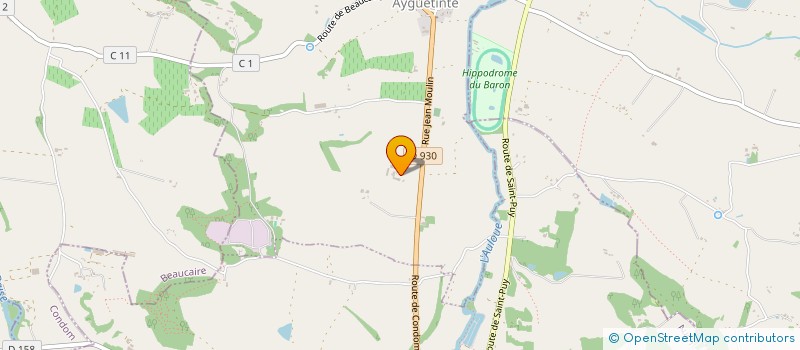 localisation de l'entreprise BALLERINI IMMOBILIER  AYGUETINTE