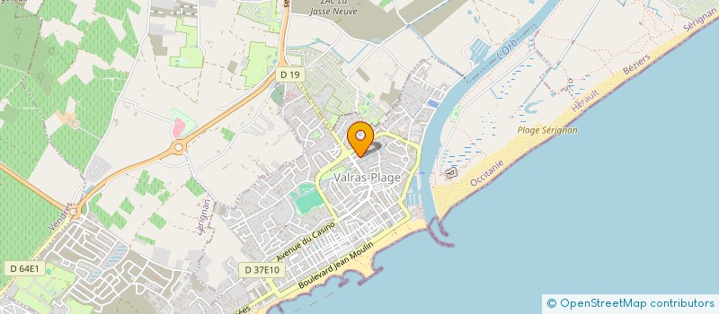 localisation de l'entreprise BALLESTER  VALRAS-PLAGE