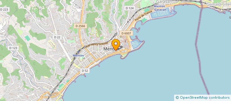 localisation de l'entreprise BALLESTRA AUGUSTO à MENTON