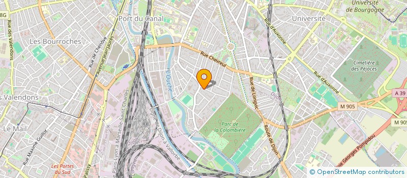 localisation de l'entreprise BALLET  DIJON