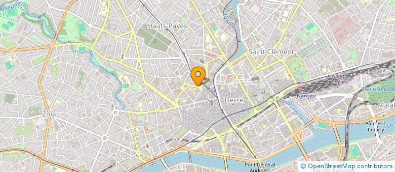 localisation de l'entreprise BALLET ATTITUDE DANSE ET POSTURE POUR LE BIEN ETRE  NANTES