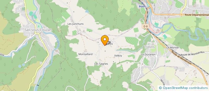 localisation de l'entreprise BALLET BOELENS  TRELINS