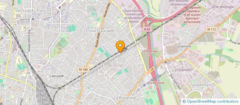 localisation de l'entreprise BALLET CLASS PASSION  TOULOUSE