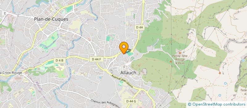 localisation de l'entreprise BALLET D EUROPE JEAN CHARLES GIL  ALLAUCH