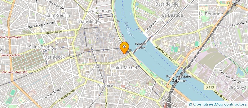 localisation de l'entreprise BALLET FLAMENCO DE BORDEAUX  BORDEAUX