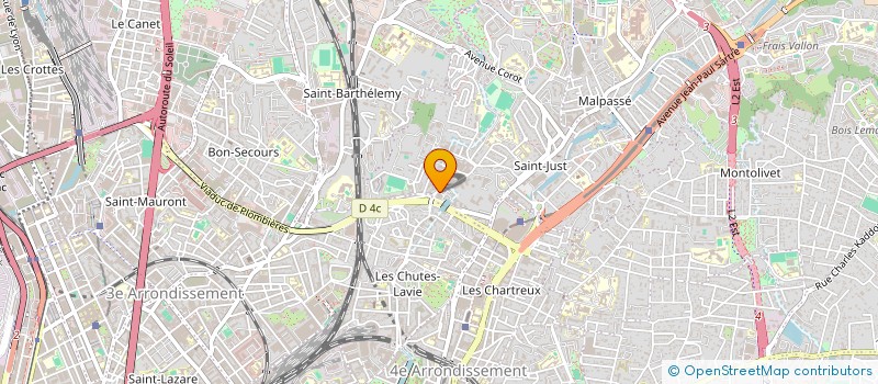 localisation de l'entreprise BALLET MEDIT CIE FLOC'MITOU MANDERON  MARSEILLE