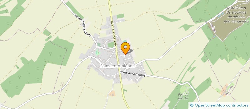 localisation de l'entreprise BALLET NAUTIQUE DE LA SOMME  SAINS-EN-AMIENOIS