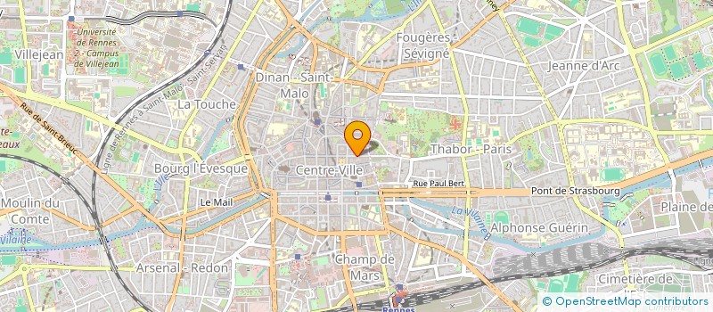 localisation de l'entreprise BALLET STUDIO à RENNES