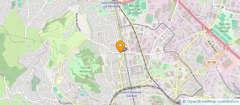 localisation de l'entreprise BALLET21  SAINT-ETIENNE