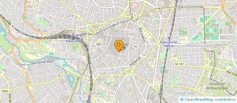 localisation de l'entreprise BALLETS COUR ET JARDIN à DIJON