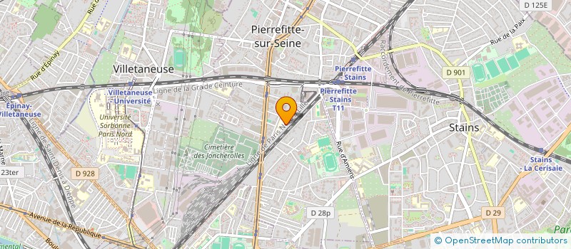 localisation de l'entreprise BALLI METAL SYSTEME à PIERREFITTE-SUR-SEINE