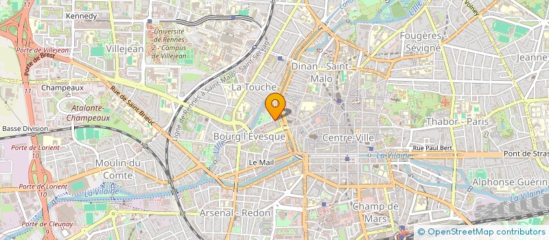 localisation de l'entreprise BALLISTIC FROGS à RENNES