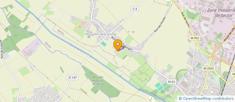 localisation de l'entreprise BALLOIS PAYSAGE  HOUPLIN-ANCOISNE