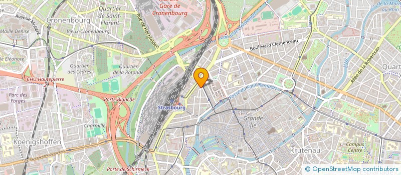 localisation de l'entreprise BALLON D'OR SENSIBILISATION à STRASBOURG