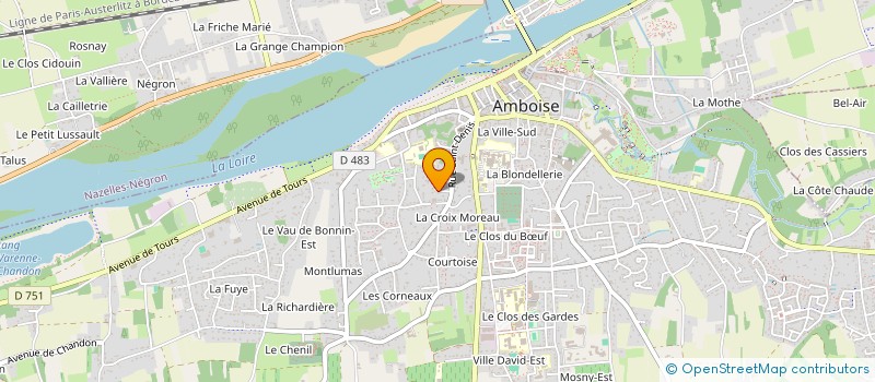 localisation de l'entreprise BALLON PLAISIR  AMBOISE