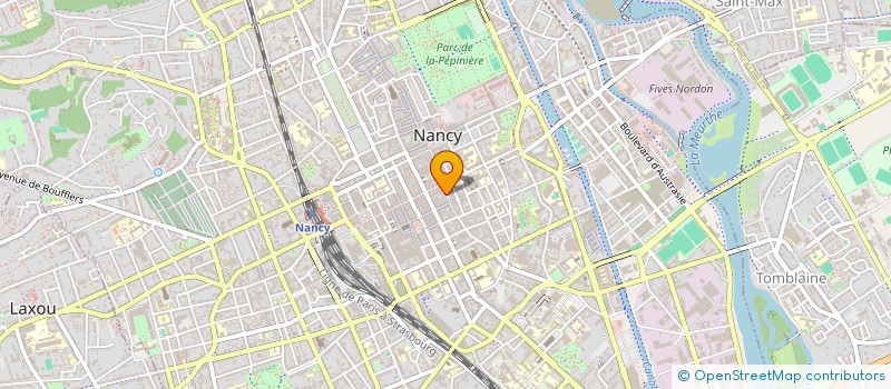 localisation de l'entreprise BALLONS-BOOM  NANCY