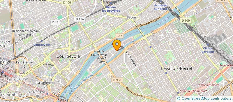 localisation de l'entreprise BALLOON CONSEIL  NEUILLY-SUR-SEINE