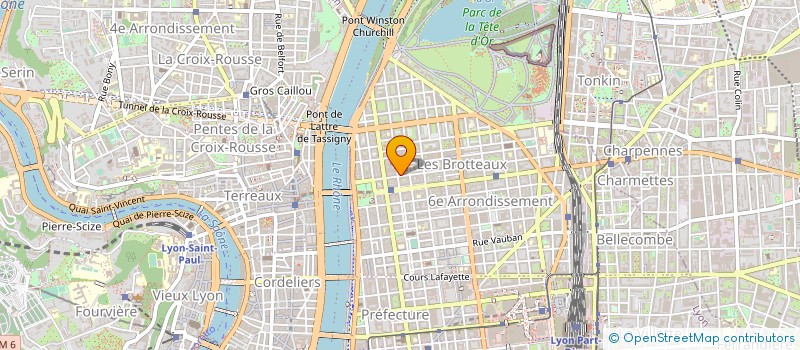 localisation de l'entreprise BALLOT 1882  LYON