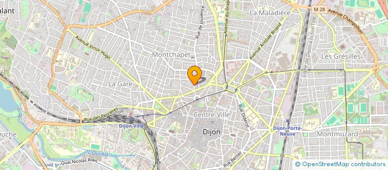 localisation de l'entreprise BALLOT HOSSELET à DIJON