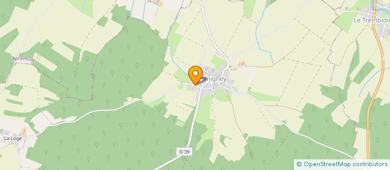 localisation de l'entreprise BALLOT NRJ  GERMIGNEY