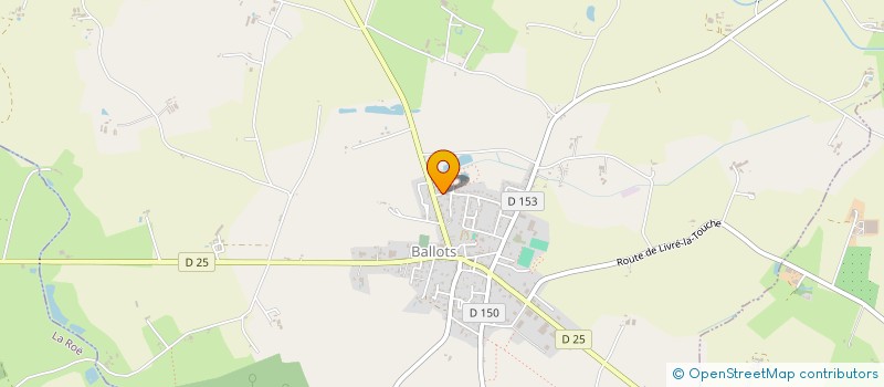 localisation de l'entreprise BALLOTS SE DEFOULE  BALLOTS