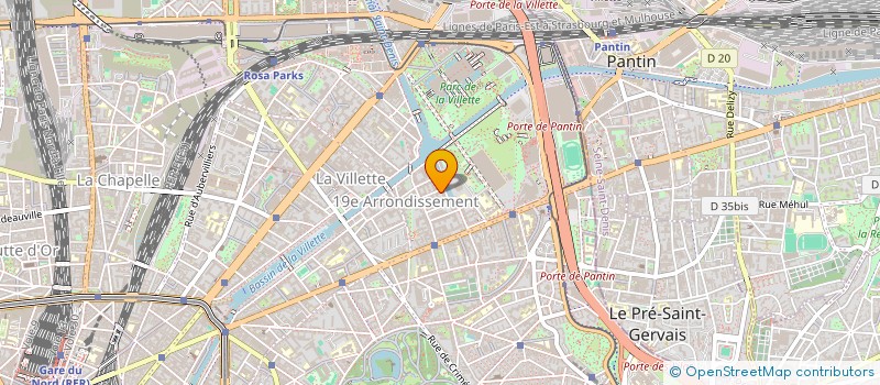 localisation de l'entreprise BALLROOM  PARIS