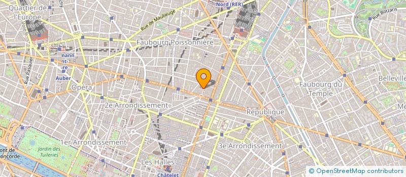 localisation de l'entreprise BALLU-PEVA  PARIS