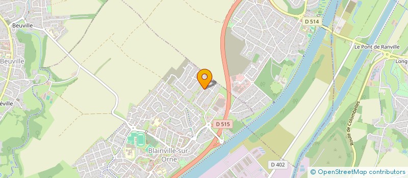 localisation de l'entreprise BALM LOCATION  BLAINVILLE-SUR-ORNE