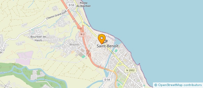 localisation de l'entreprise BALMA à SAINT-BENOIT