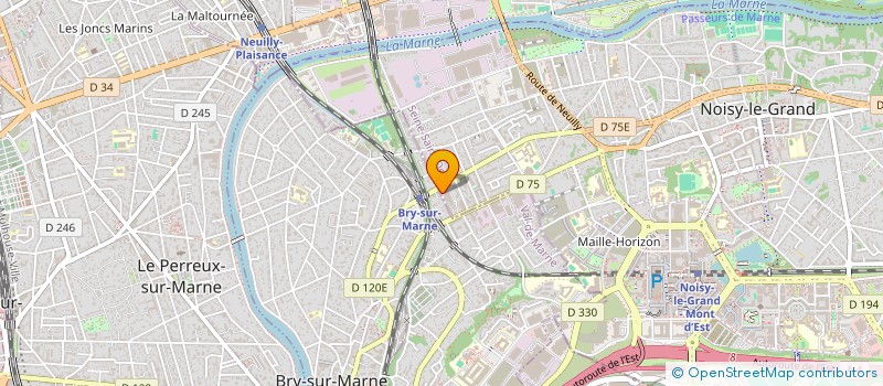 localisation de l'entreprise BALMA  NOISY-LE-GRAND