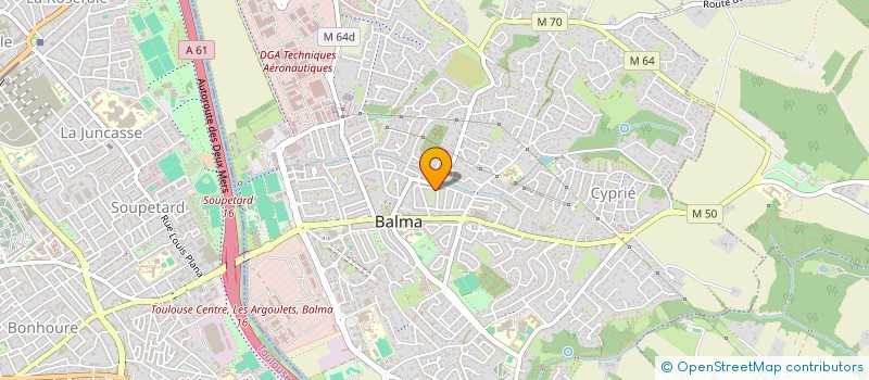 localisation de l'entreprise BALMA AIDES ET SERVICES à BALMA
