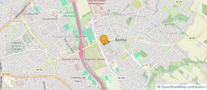 localisation de l'entreprise BALMA DENTAIRE à BALMA