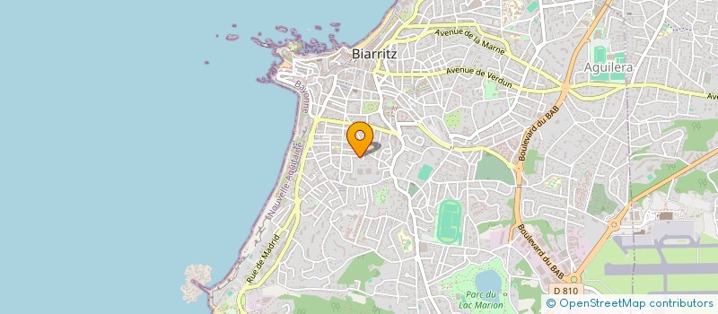 localisation de l'entreprise BALMA PRO à BIARRITZ