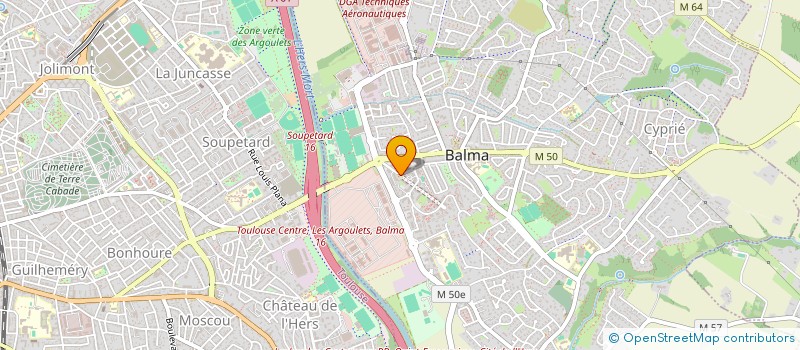 localisation de l'entreprise BALMA SOURIRE à BALMA