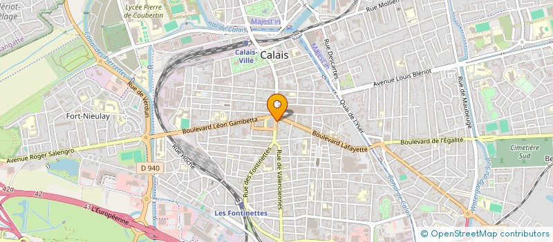 localisation de l'entreprise BALMANUCURE à CALAIS