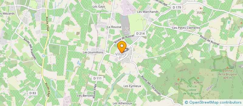 localisation de l'entreprise BALMAVENISSE RESTAURATION à VILLARS