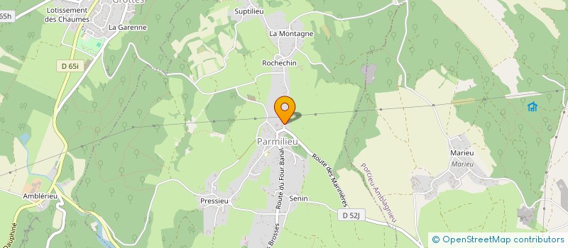 localisation de l'entreprise BALME LMJT  PARMILIEU