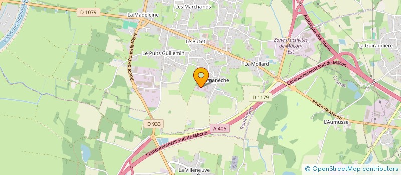 localisation de l'entreprise BALME TRANSPORT LOGISTIQUE - B.T.L. à REPLONGES