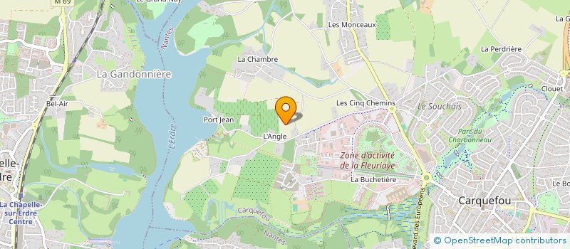 localisation de l'entreprise BALMENO  CARQUEFOU